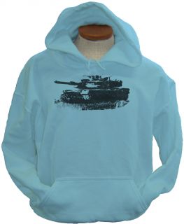 Abrams M1 M1A1 Military Army Battle Tank New Hoodie