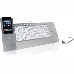 iHome IH K236LS iConnect Media Keyboard & Wireless Laser Mouse with
