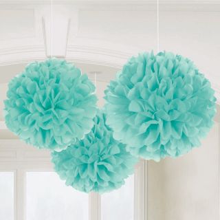 Lime Green Fluffy Decorations 3