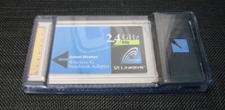 Linksys Wireless G Notebook Adapter 2 4 GHz WPC54G