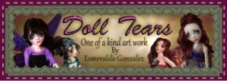 OOAK Fairy Fantasy Art Doll Laika by Esmeralda Gonzalez Doll Tears