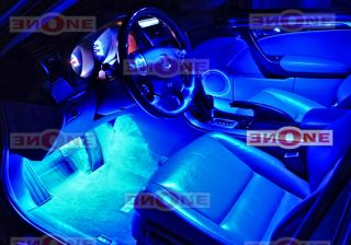 Tube Blue LED Interior Neon Lights Kit Blue 108 LEDs
