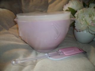 GOOD COOK MIXING BOWL SET W/ Covers & SPATULA BREAST CANCER Awareness