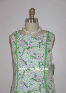 Lilly Pulitzer Worth Queen of Green Dress 2 4 Recycle Shift