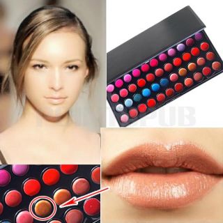 Lip Gloss Lipstick 66 Colors Palette Makeup Cosmetics