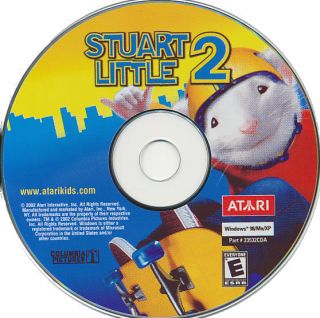 STUART LITTLE 2 II   Kids Adventure PC Game Ages 4 & Up   Brand New CD