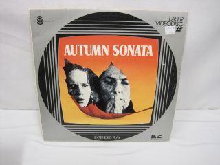 Laserdisc Autumn Sonata Ingrid Bergman Liv Ullmann