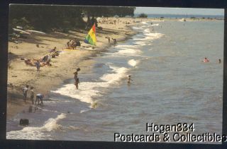 Linwood Beach Vermilion Ohio Postcard