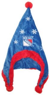 New York Rangers Hockey Soft Fleece Snowflake Dangle Hat
