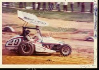 Kenny Weld 29 Sprint Car Auto Racing Photo 1973