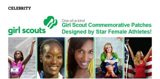 Girl Scout Patches by Lisa Leslie Shawn Johnson Dana Vollmer +More