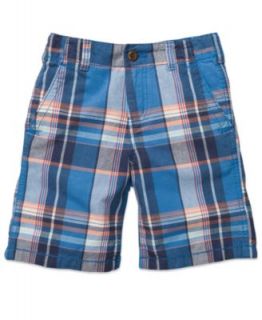Osh Kosh Kids Shorts, Little Boys Plaid Twill Shorts