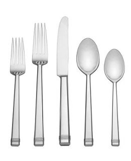 Lenox Flatware 18/10, Banded 5 Piece Place Setting   Flatware