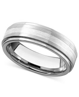 Mens Tungsten Ring, Size 11 Wedding Band  