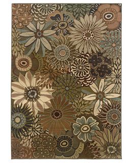 Sphinx Area Rug, Odyssey 1935M Rust/Blue 99 X 122   Rugs