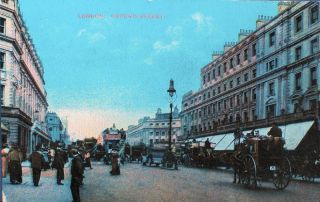 Oxford Street   London England   from early 1900s   unused divided