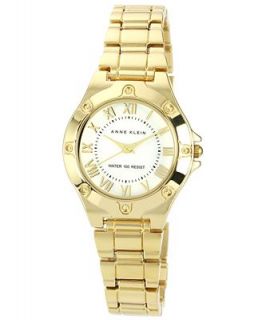 Anne Klein Watch, Womens Gold Tone Bracelet 30mm 10 9818MPGB
