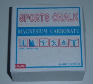 Sports Chalk Block 55g Climbing Gym Weight Lifting Anti Slip Magnesium