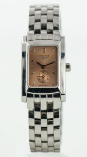 Longines Dolce Vita L5 155 4 Copper Dial Ladies Stainless Steel Watch
