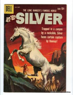 Dell Western Comic Lone Ranger Silver 35 VF
