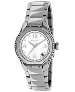 Breil Watch, Womens Chronograph Urban Stainless Steel Bracelet 34mm