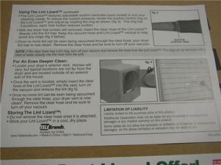 Brand New Lint Lizard Dryer Lint Cleaner as Seen on TV