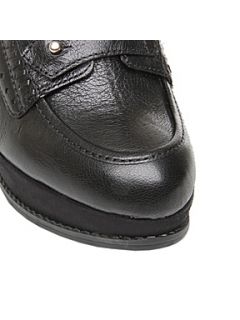 Nine West Callme Loafer Shoes Black & White   