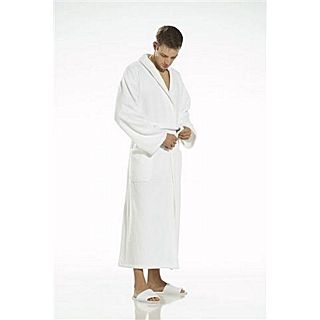 Vossen Weekend bath robe in white   