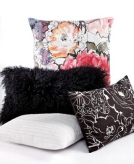 Concepts Bedding, Bloom Print Sequin 18 Square Decorative Pillow