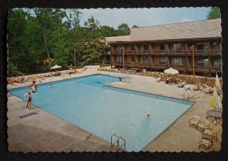 1960s Exterior Pool Mohican State Park Lodge Perrysville Oh Ashland Co