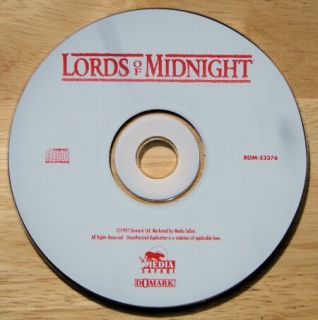 Lords of Midnight III 1Click XP Vista Windows 7 Install 788687153812