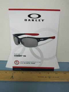 Oakley 2012 U s Olympic Team Commit Sq Counter Display New