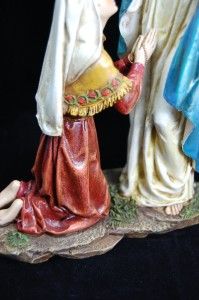 Our Lady of Lourdes Figurine Religious Statues Catholic