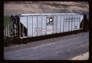 Original Slide Freight Uslx Louis Dreyfus Corp Covered Hopper 20718 in