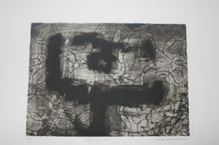 Sculptor Louise Nevelson 1955 6 Signed Inscribed Etching Print Very