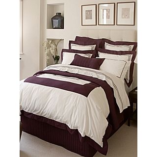 Christy Palladium Bed Linen in Burgundy   