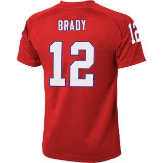 look like their favorite player with this tom brady youth red 12