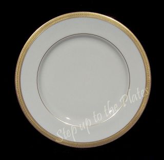 Lenox China Lowell Dinner Plate s 10 5 Gold Encrusted Gold Backstamp