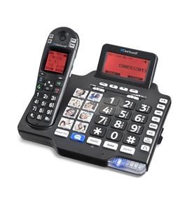 Clear Sounds A1600BT Loud Amplified Cordless Phone w Bluetooth Cell