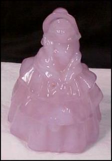 Boyd Glass Louise 4 Purple Doll Figure Lady Opalescent