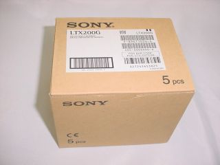 New Sony LTX200G LTO Ultrium 2 Tape Cartridge Lot of 5 200GB 400GB