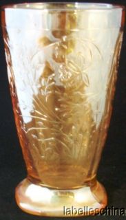 Jeanette Floragold Louisa Footed Tumbler