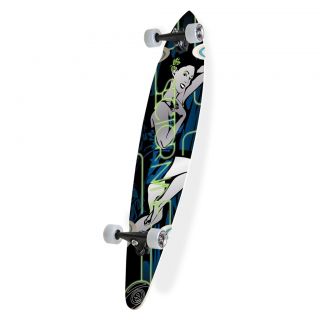 Sector 9 Goddess Blue Longboard Skateboard Complete New 2012 Graphic