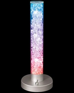 LumiSource Novelty Radiance Table Lamp Acrylic Multi Colored LED LS