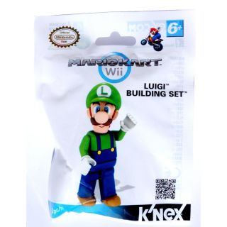 KNEX Lego Nintendo Mario Kart Wii Super Luigi Figure 38027