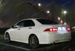 Direct Fit White LED License Plate Light Lamps for Acura TL TSX Honda
