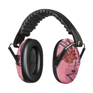 Mossy Oak LULA Pink Camo Low Profile Ear Muffs & Pink Enron Veratti