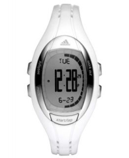 Converse Watch, Womens Digital Understatement White Silicone Strap