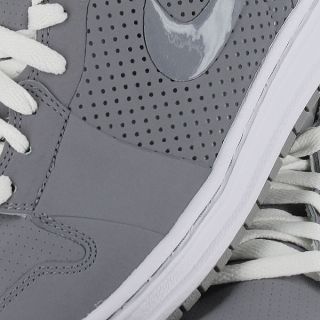 Nike Air Jordan Alpha Low Stealth   White   grey