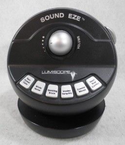 Lumiscope Sound Eze Relaxation Sleep Therapy Machine 6 Sounds